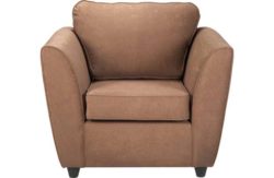 HOME Eleanor Fabric Chair - Mink